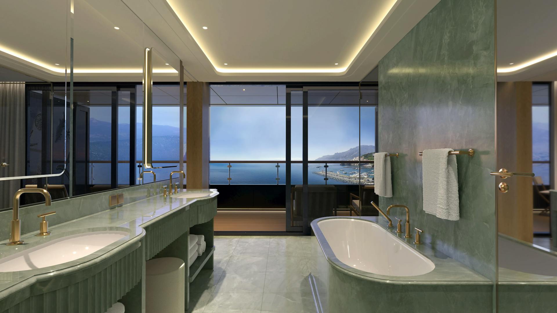 Grand Ocean Suite (Ocean Suite) - Bathroom