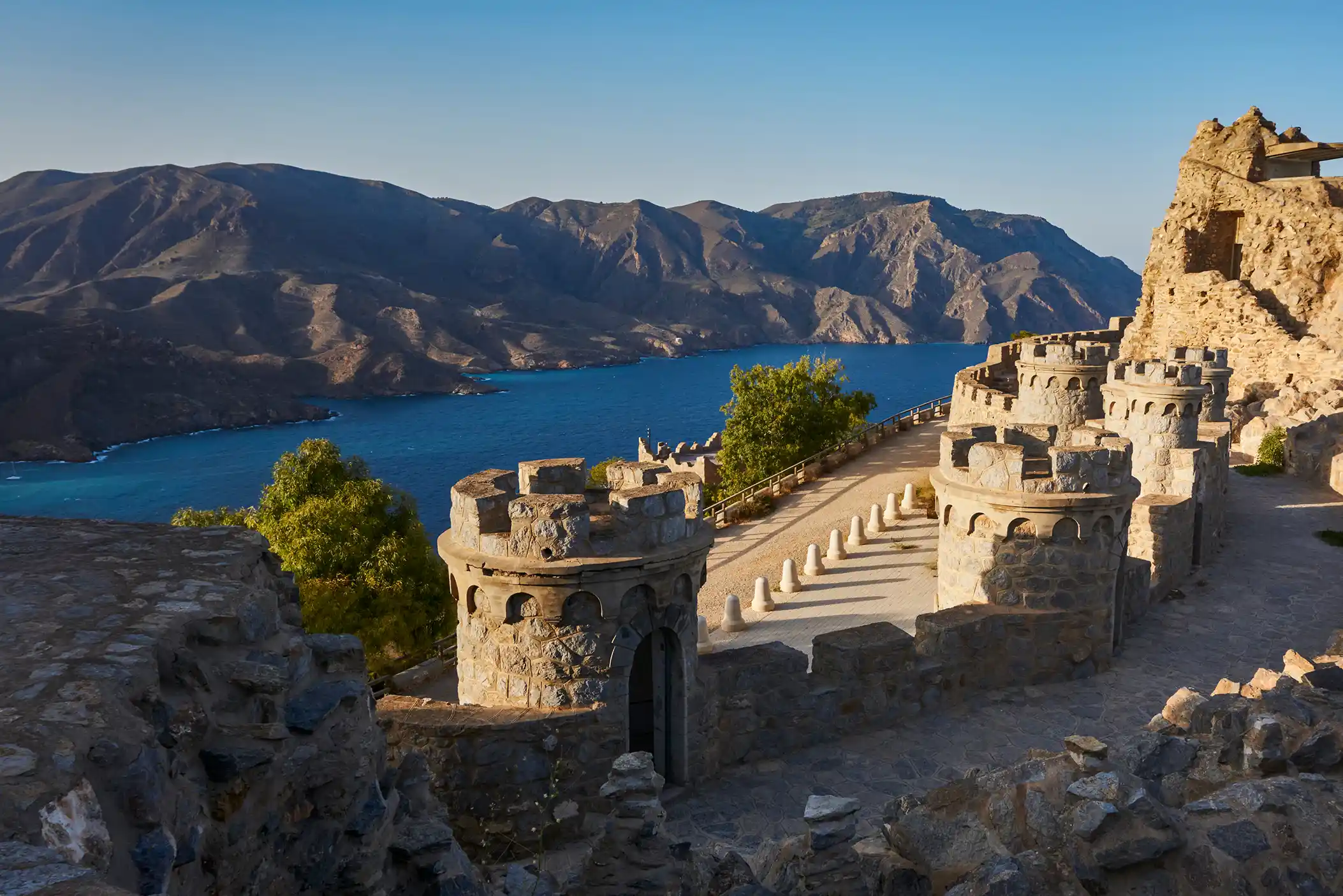 Port view of Cartagena, Spain