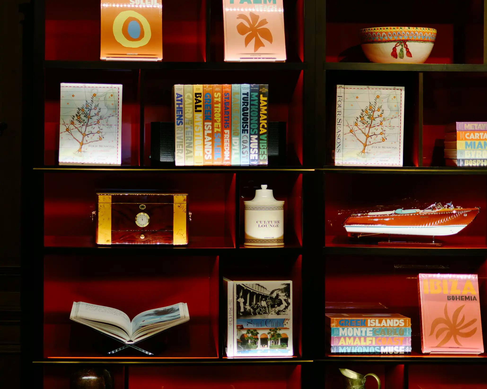 Maison Assouline London Beautiful Bookshelf  
