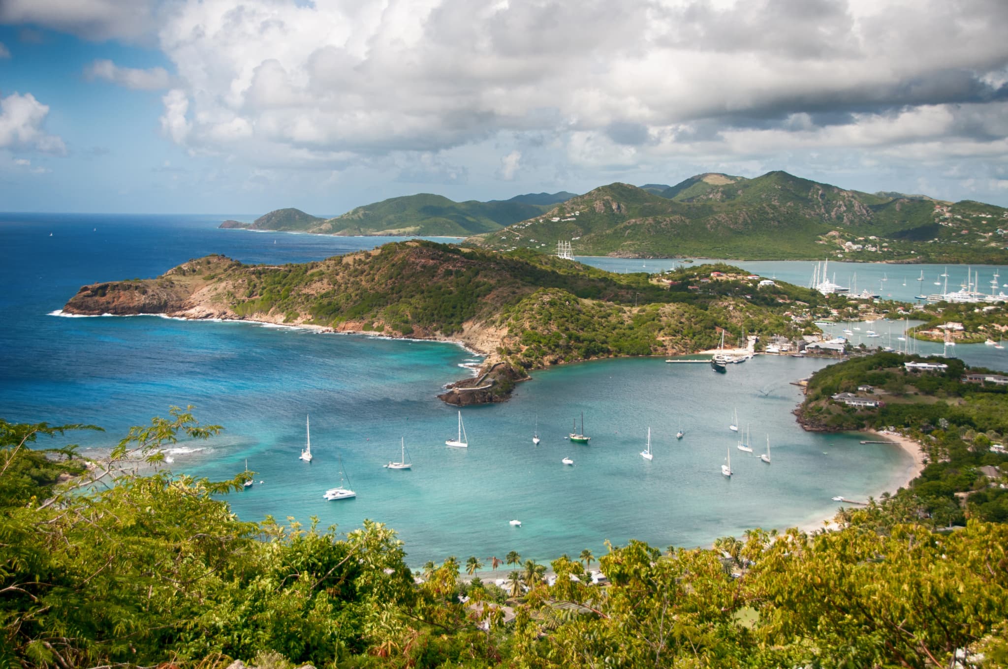 Lesser Antilles featuring Antigua & Guadeloupe