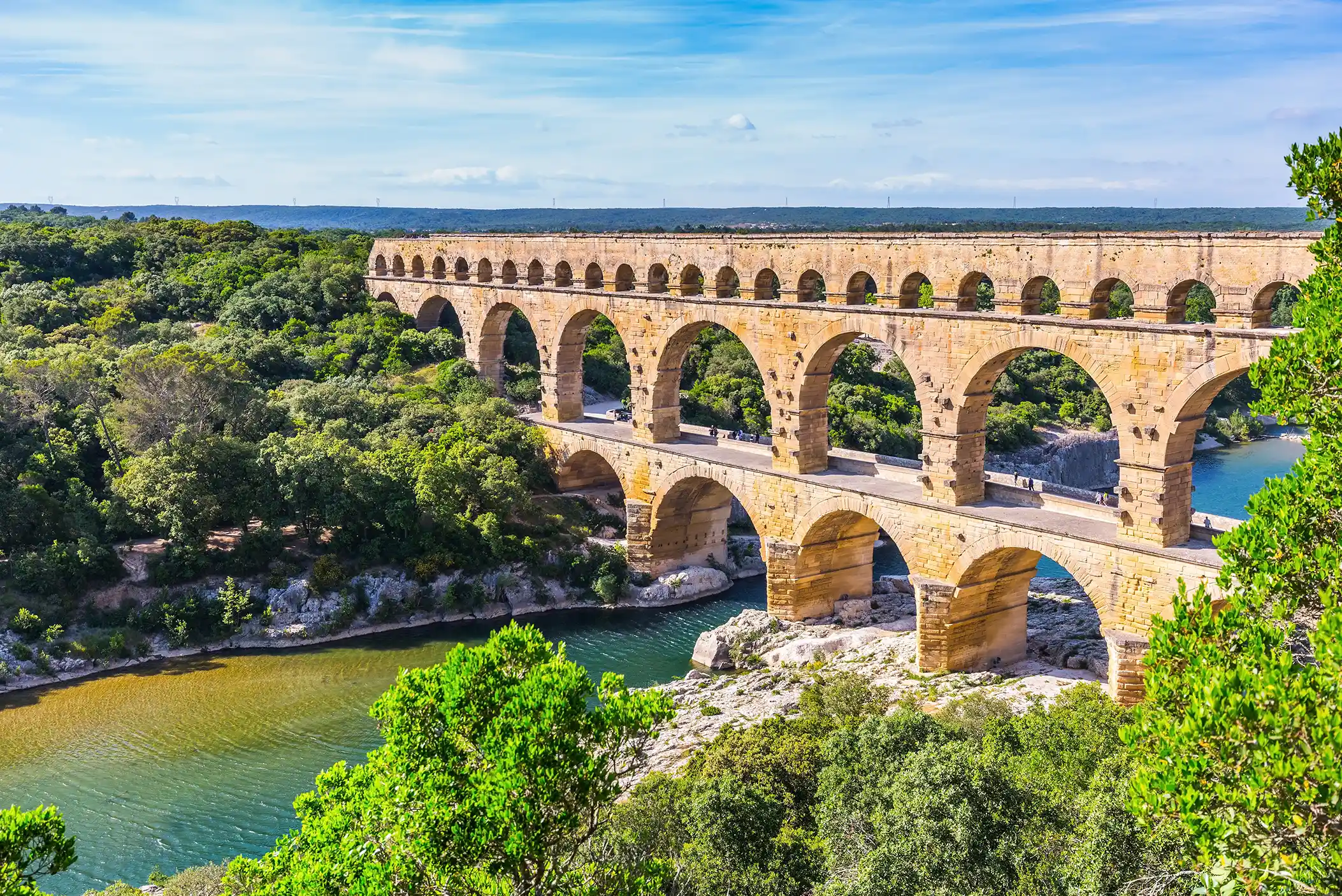 Bridge view of Sete, France