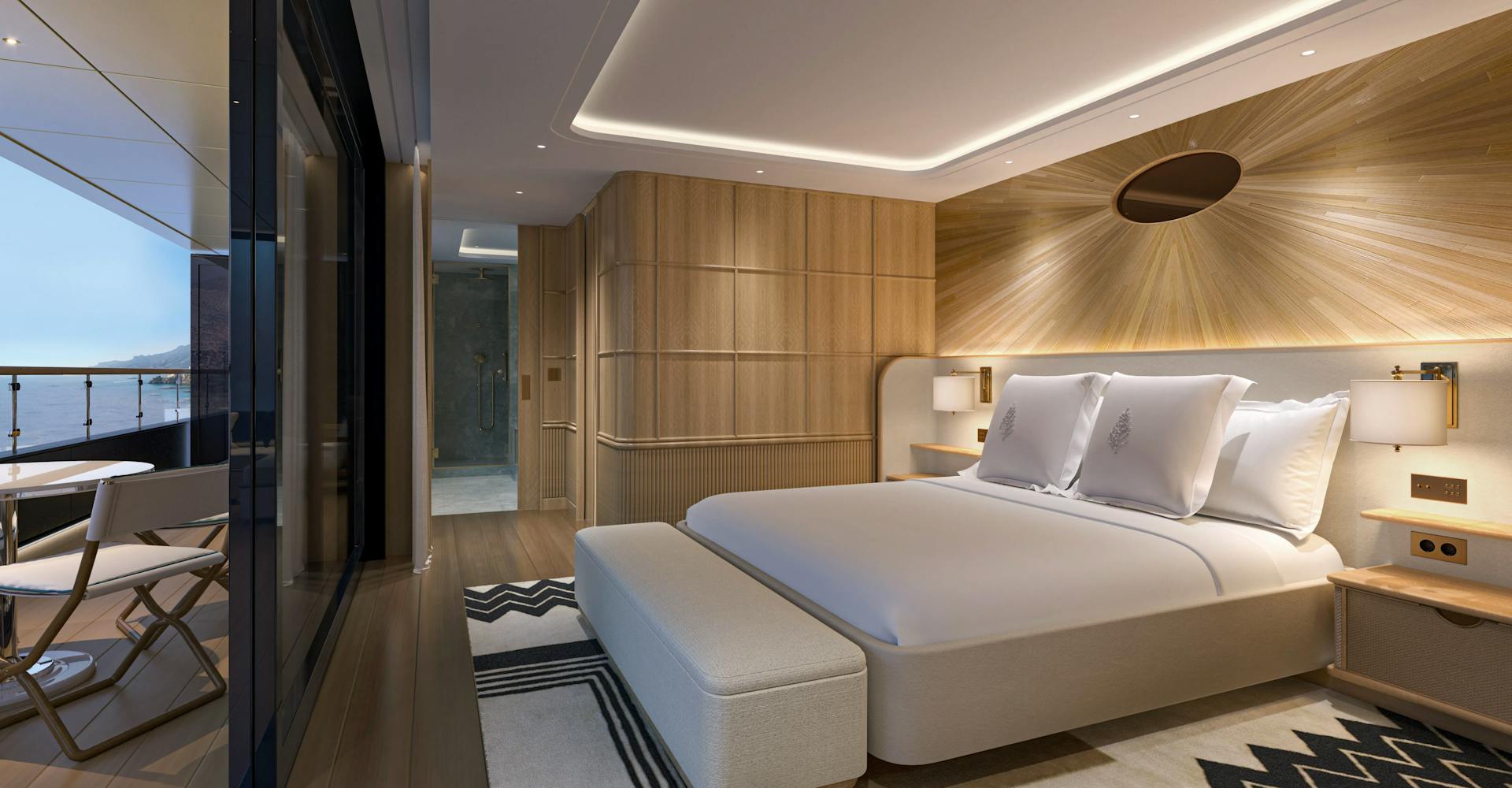 Grand Ocean Suite - bed room