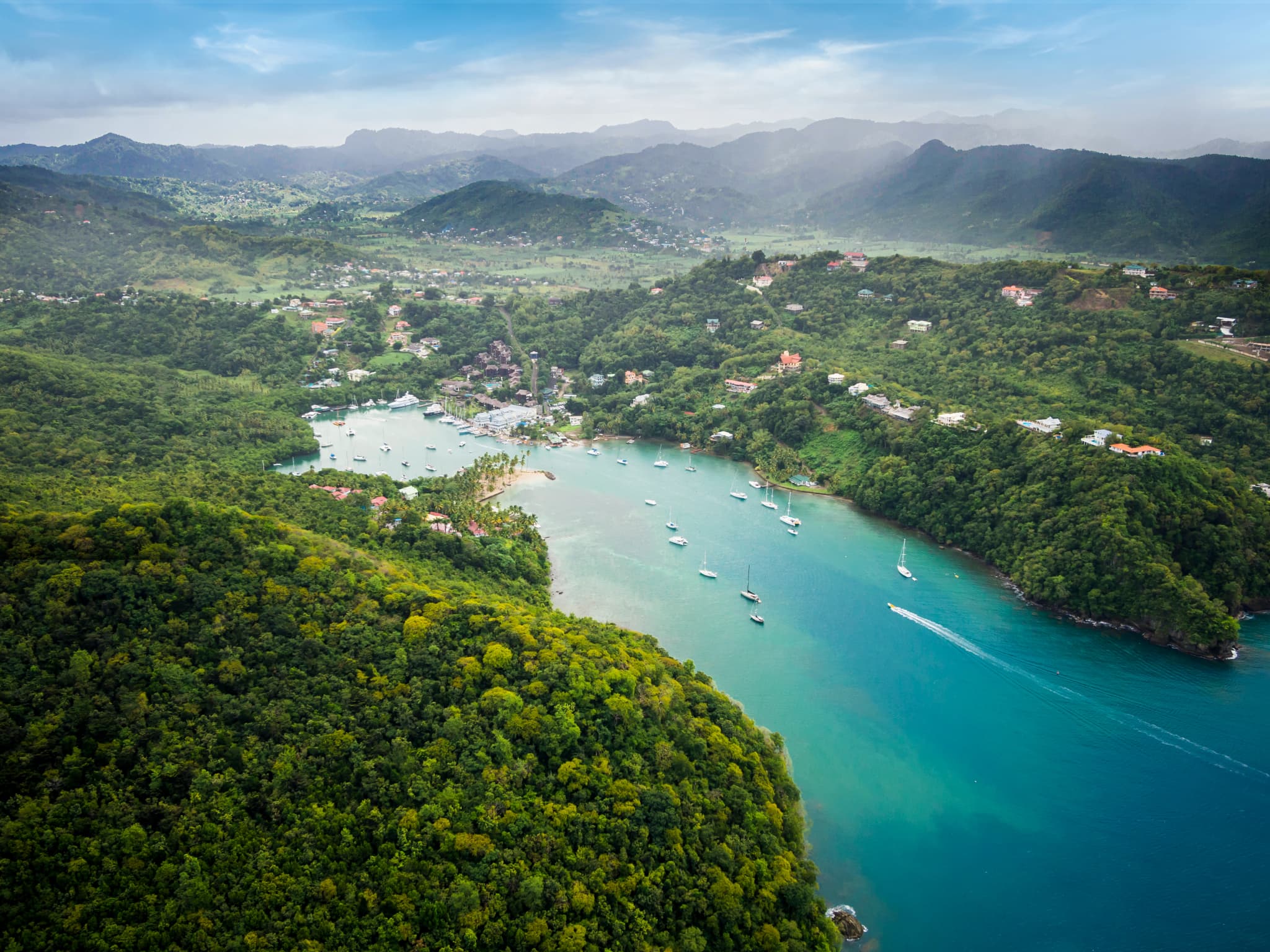 Lesser Antilles *featuring* Virgin Gorda & St Lucia