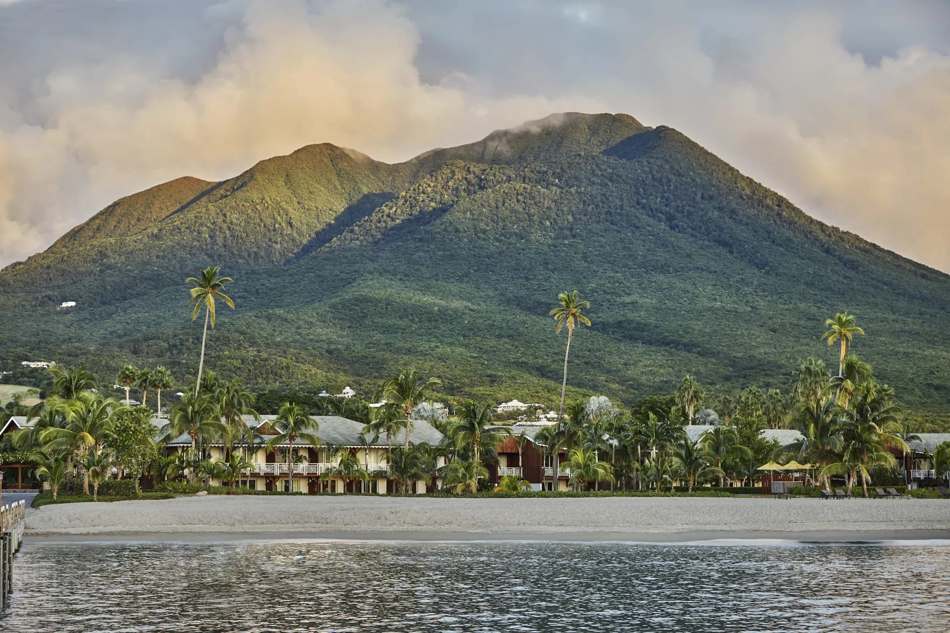 Mountain view of Nevis