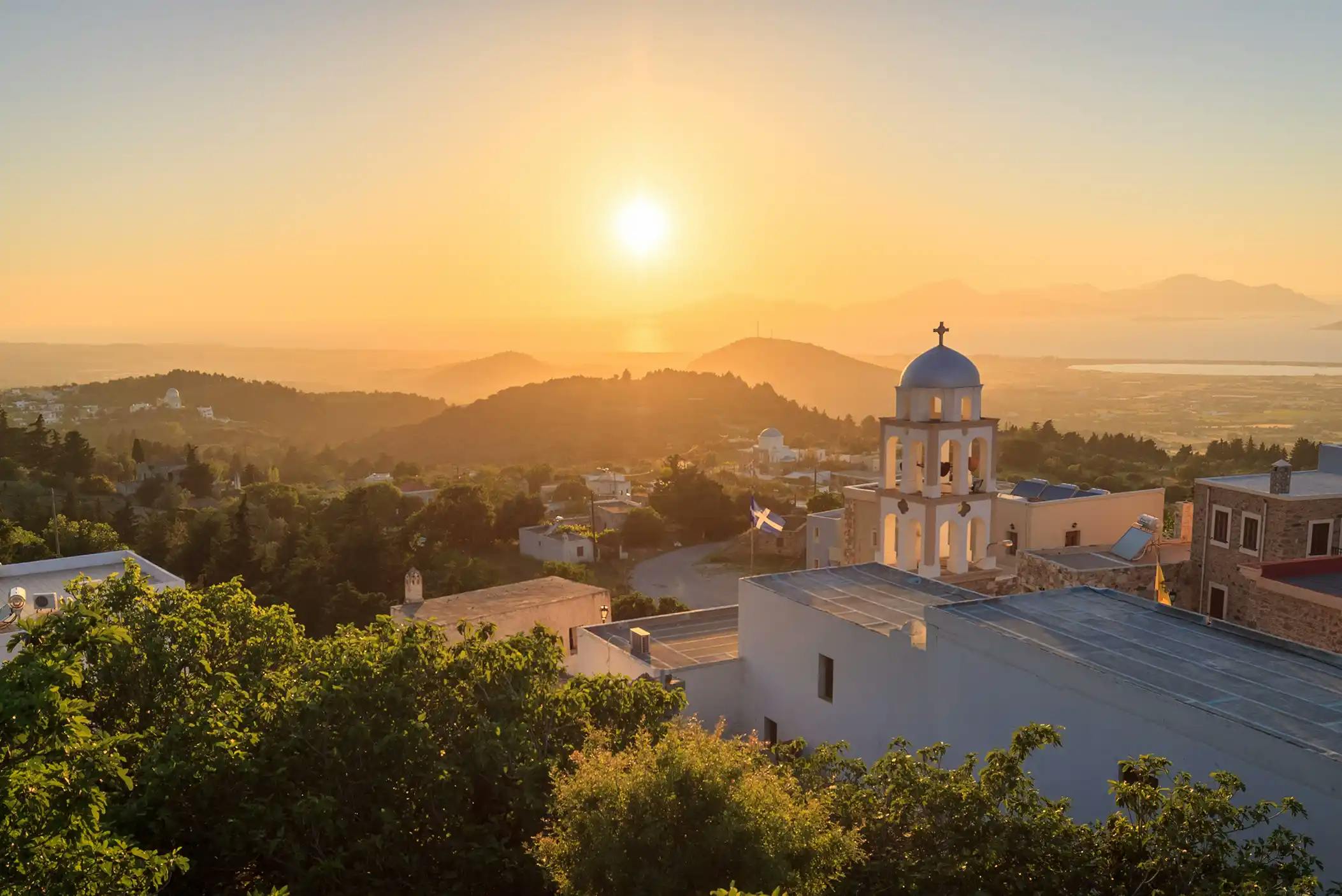 Sunset over Kos, Nisos Kos Greece